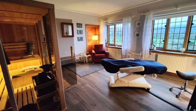 sauna and massage